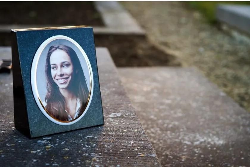 Fotoblok met fotokeramiek